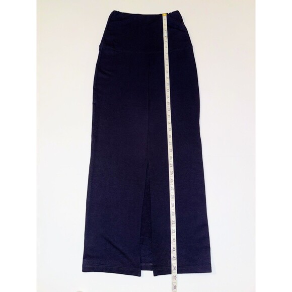 Bleusalt The Tube Skirt Navy Blue Jersey Stretch Fleece Lined Maxi Convertible 1 - Picture 10 of 15